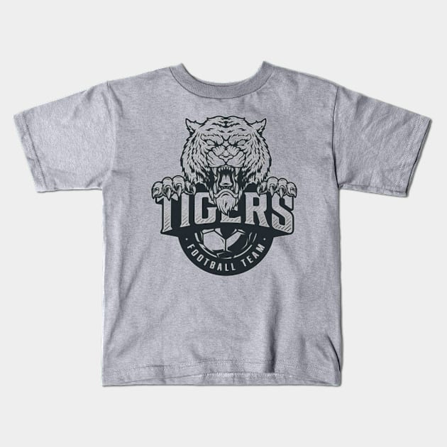 Tiger head Gift Kids T-Shirt by Genio01